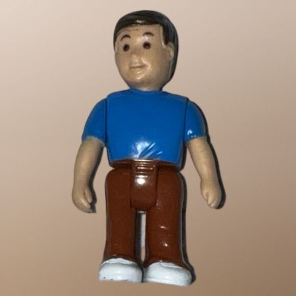 Vintage Little Tikes DAD/FAMILY Man Dollhouse Figure Toy Loose B20 - Picture 3 of 4